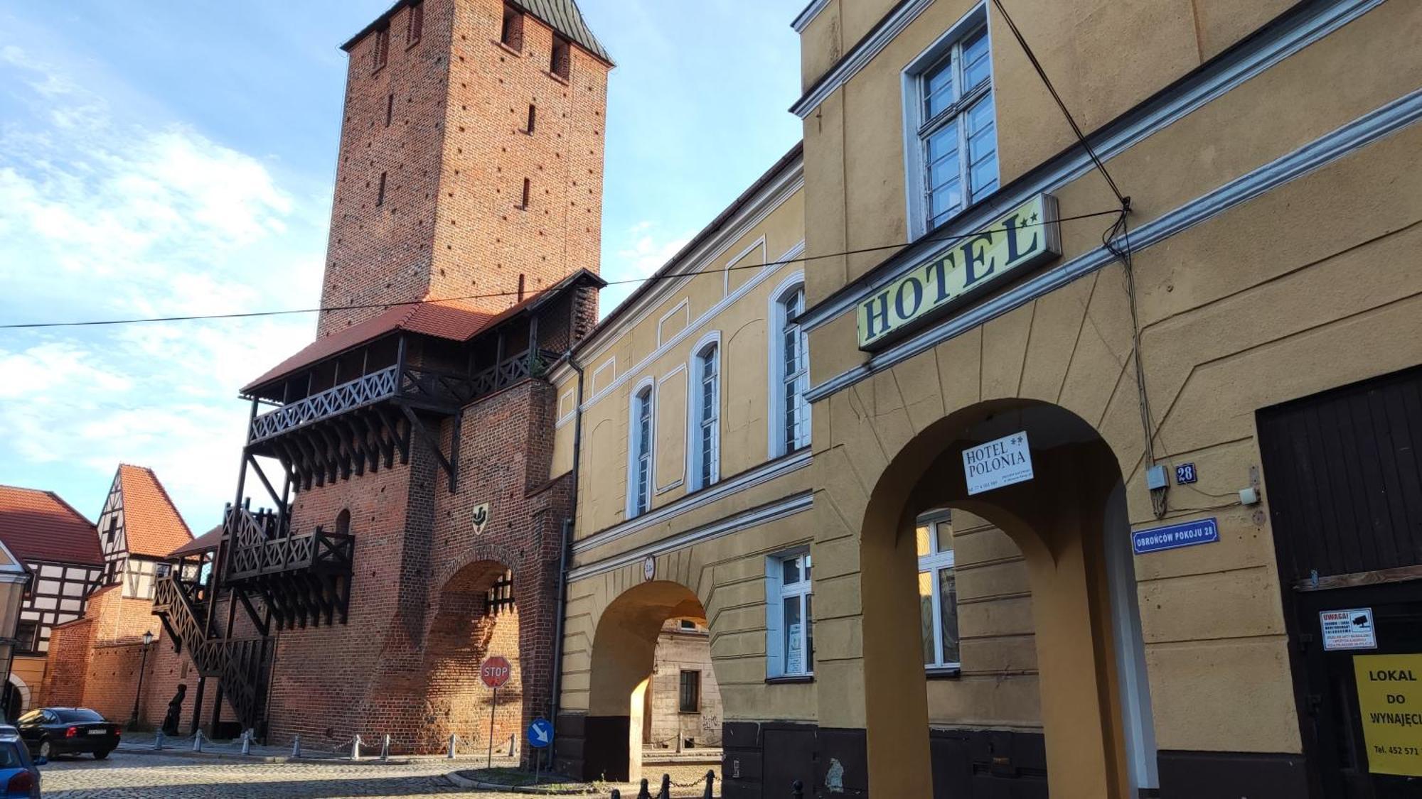 Hotel Polonia Namysłów Exterior foto
